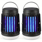 3-in-1 Cordless Solar Bug Zapper Light for Patio, Home & Camping