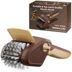 Free shipping, one-year replacement, electric barbecue brush, 3-speed adjustable, maximum torque 20 kg, suitable for outdoor camping ceramic, cast iron and stainless steel barbecues, cleaning tool.
