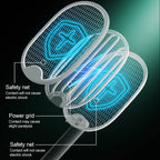 Electric Mosquito Swatter USB Rechargeable Fly Trap Foldable Mosquito Kill Racket Insect Killer With UV Light Bug Zapper