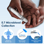 G-425-1 LinkSun Blood Glucose Meter Kit 50/100pcs Test Strips Lancets for Diabetes Monitor Digital Glucometer Blood Sugar Meter