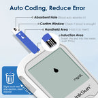 G-425-1 LinkSun Blood Glucose Meter Kit 50/100pcs Test Strips Lancets for Diabetes Monitor Digital Glucometer Blood Sugar Meter