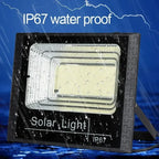 JVEE 30W 1000mAh Solar Flood Lights Remote Control Powered Spotlight Outdoor Waterproof IP67 Villa Street Lamp Adjustable Angle
