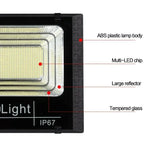 JVEE 30W 1000mAh Solar Flood Lights Remote Control Powered Spotlight Outdoor Waterproof IP67 Villa Street Lamp Adjustable Angle
