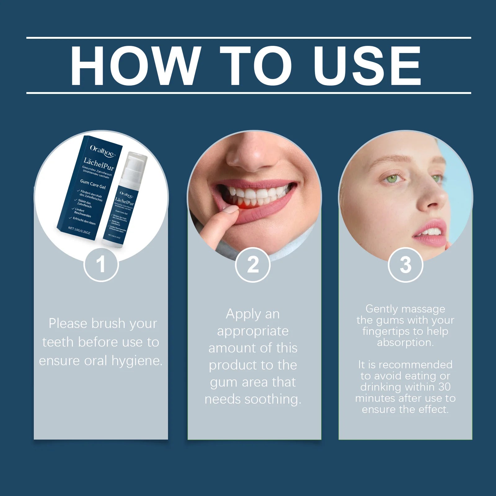 Rapid Repair Gums Gel Effectively Relieve Tooth Allergy Dental Caries Tooth Cleaning Toothpaste Relieve Tooth Damage Serum