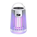 Outdoor Solar Bug Zapper Light – Rechargeable Mosquito & Fly Trap for Garden & Patio
