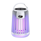 Outdoor Solar Bug Zapper Light – Rechargeable Mosquito & Fly Trap for Garden & Patio