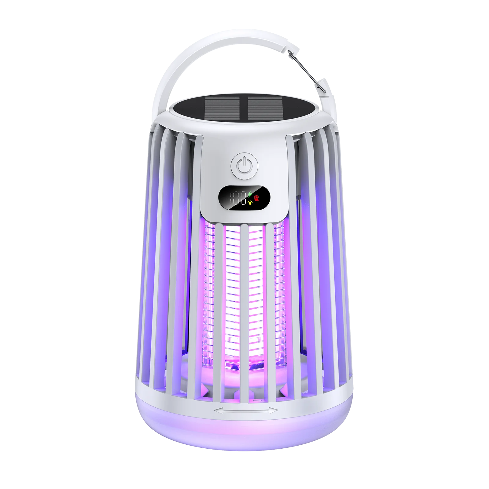 Outdoor Solar Bug Zapper Light – Rechargeable Mosquito & Fly Trap for Garden & Patio