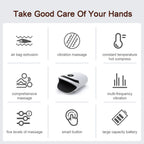 Smart Airbag Hand Massager Wireless Electric Hot Compress Carpal Tunnel Palm Acupoint Massager Vibration Kneading Finger Relax