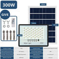 Super bright solar light LED solar floodlight 100w 200w 300w 400w IP67 high waterproof outdoor floodlight LED courtyard light