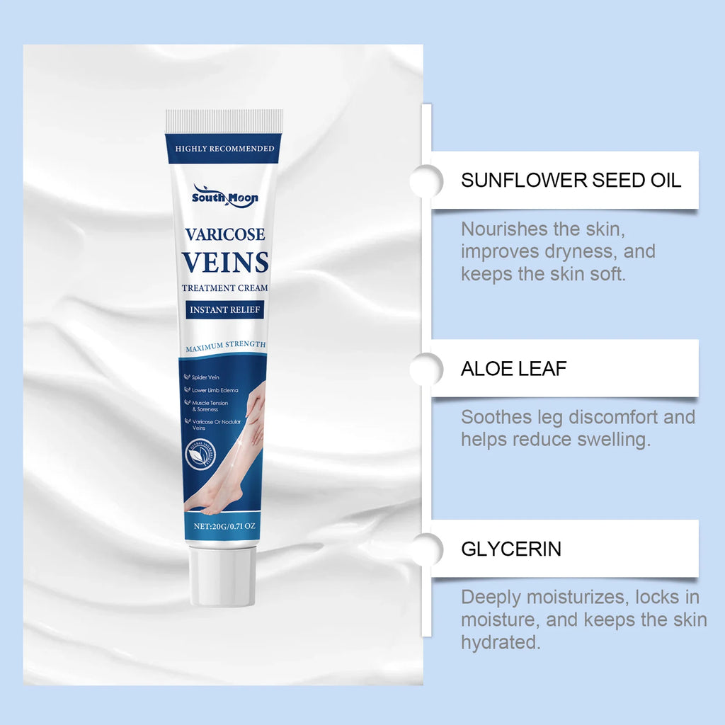 Varicose Veins Repair Ointment Relieve Spider Leg Pain Eliminate Phlebitis Strengthen Capillary Health Phlebitis Removal Cream