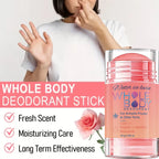Water Ice Levin Whole Body Deodorant Stick Armpits Private Areas. Peach Vanilla Scent. Fresh Moisturizing. Long Lasting. 45g.