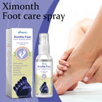 Ximonth Foot Skin Care Spray Relief Discomfort Soothing Itching Remove Dead Skin Moisturizing Eliminate Odors Foot Care Spray